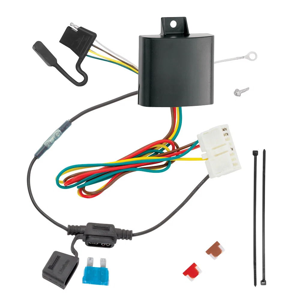 118628 – TEKONSHA Trailer Wiring Connector, T-One Connector Assembly With Upgraded Circuit Protected ModuLite ® HD Mo...